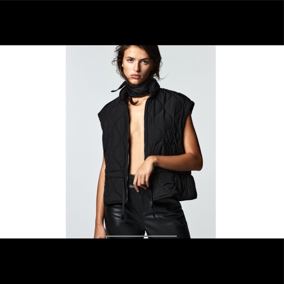 ☄️NEW Zara Beautiful Quilted Vest - Picture 5 of 8